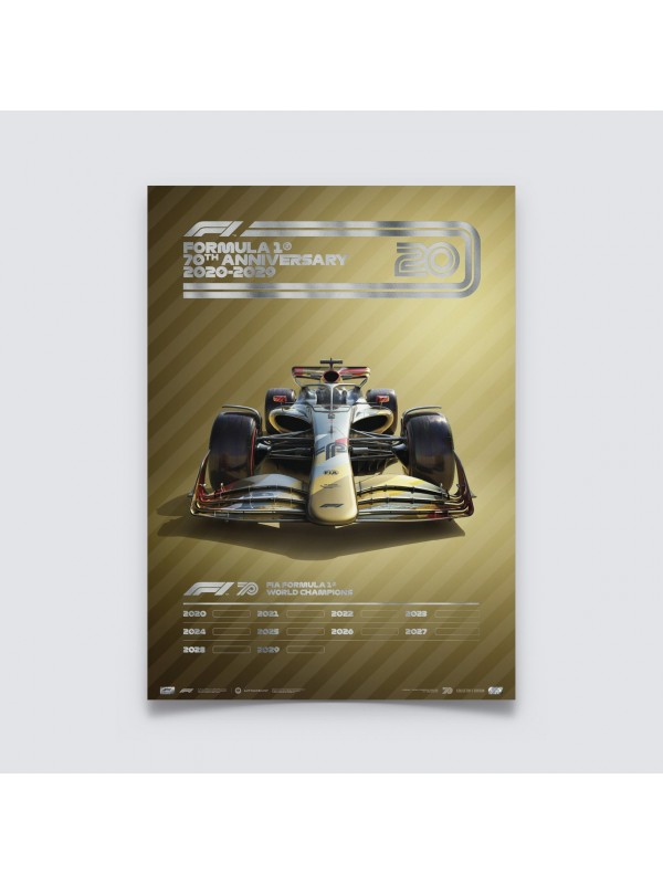 Poster-collection Formule 1 2020