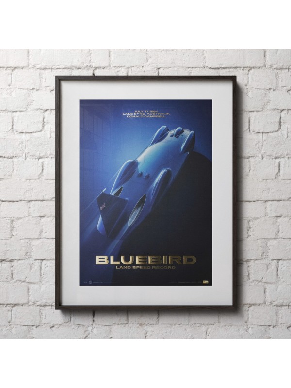 Bluebird - Donald Campbell 1964 - Poster collector